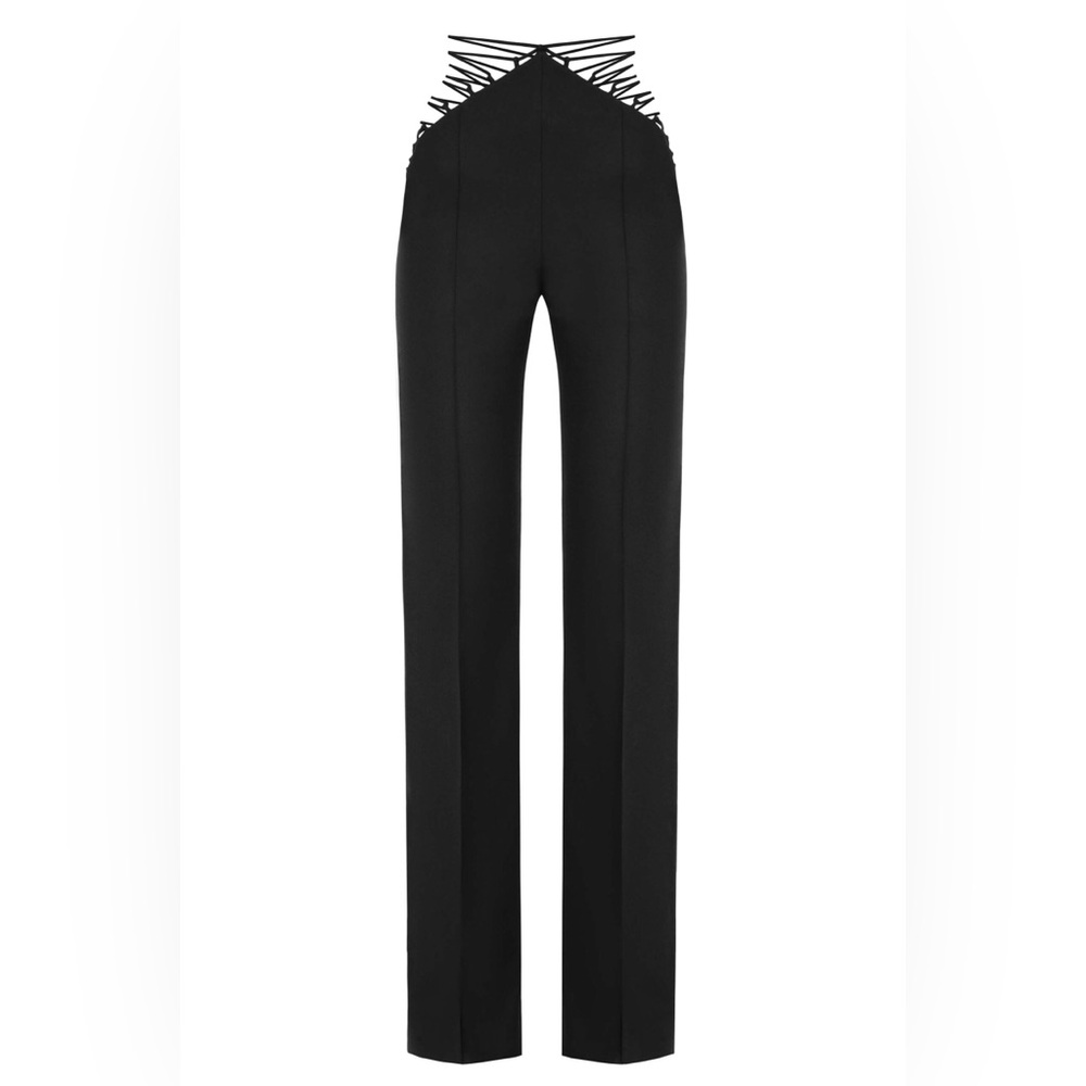 ALEKSANDRE AKHALKATSISHVILI Lace-Up Pants US4